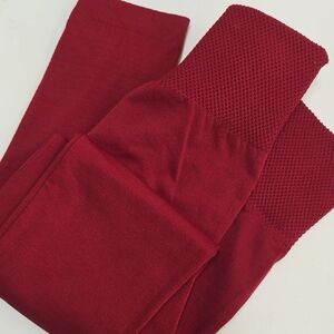 Women's Red Leggings